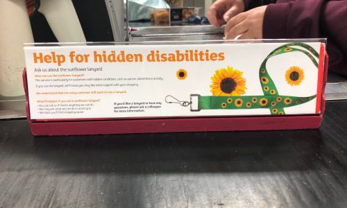 Sunflower-notice-in-supermarket