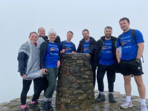 Azets team at top of Snowden